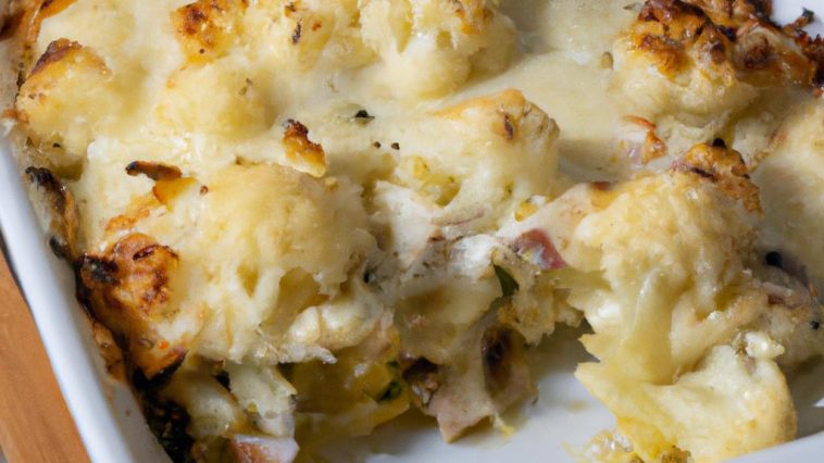 Deliciously Low-Carb: Cheesy Cauliflower Casserole Recipe for Keto Enthusiasts