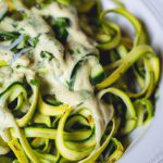 Deliciously Low-Carb: Keto Zucchini Noodles with Creamy Avocado Pesto