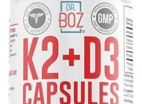 Elevating Our Health: A Review of Dr. Boz K2+D3 Capsules