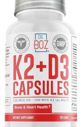 Elevating Our Health: A Review of Dr. Boz K2+D3 Capsules