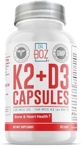 Elevating Our Health: A Review of Dr. Boz K2+D3 Capsules