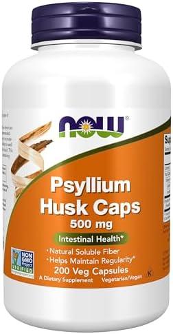 Boosting Our Fiber Intake: A Review of NOW Psyllium Husk Caps