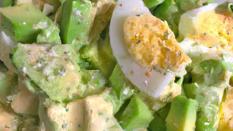 Deliciously Simple Keto Avocado Egg Salad: A Low-Carb Delight!