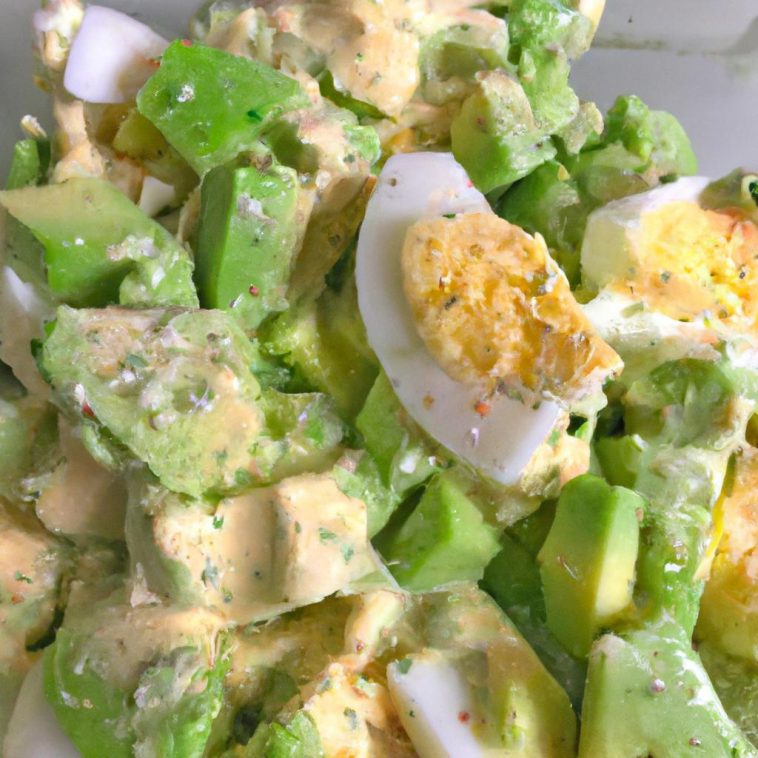 Deliciously Simple Keto Avocado Egg Salad: A Low-Carb Delight!