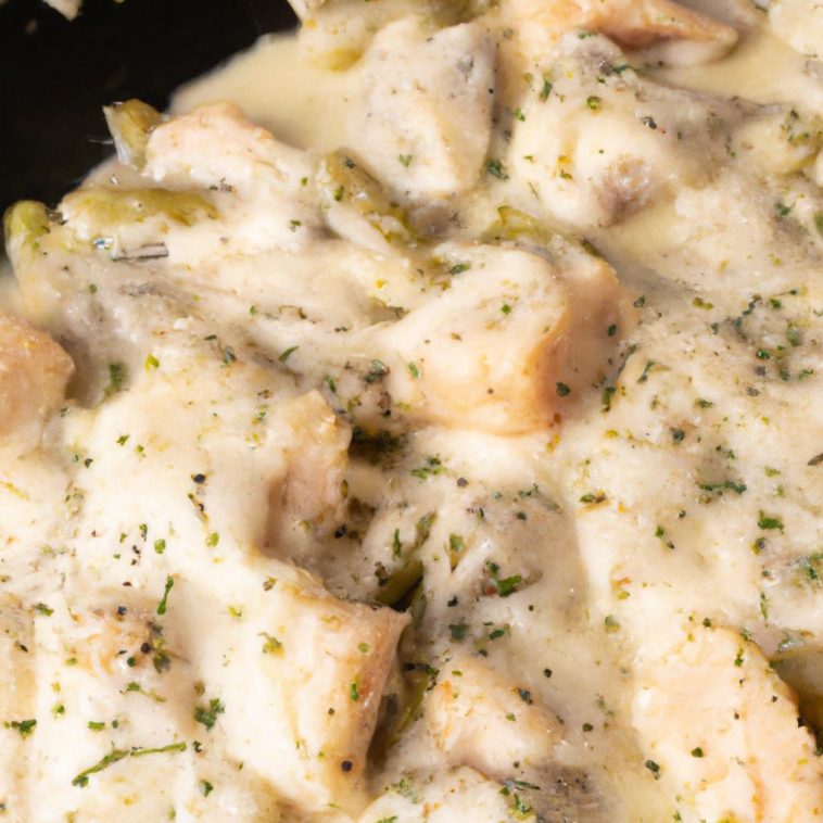 Deliciously Keto: Creamy Garlic Parmesan Chicken Skillet