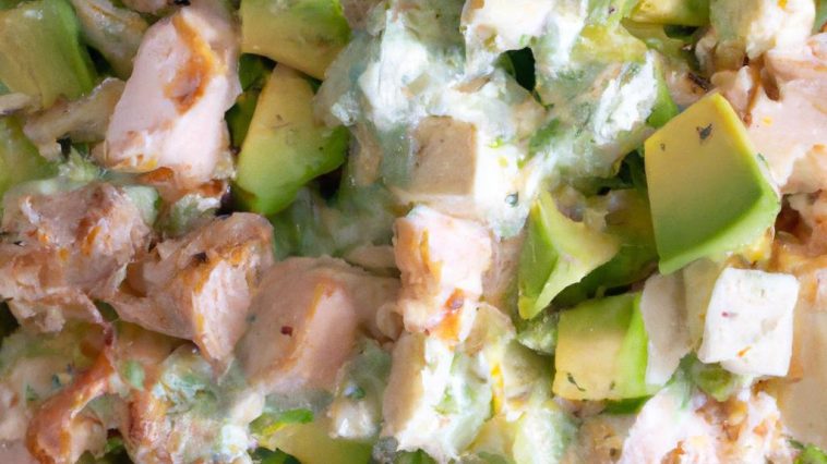 Deliciously Creamy Keto Avocado Chicken Salad