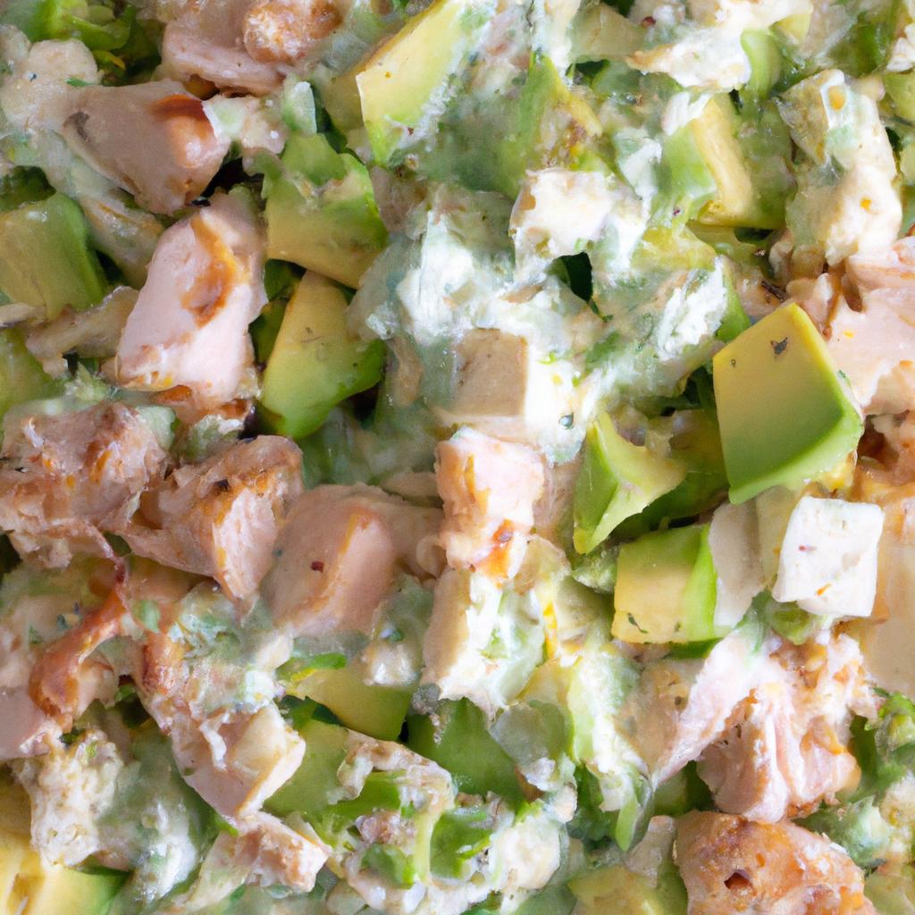 Deliciously Creamy Keto Avocado Chicken Salad