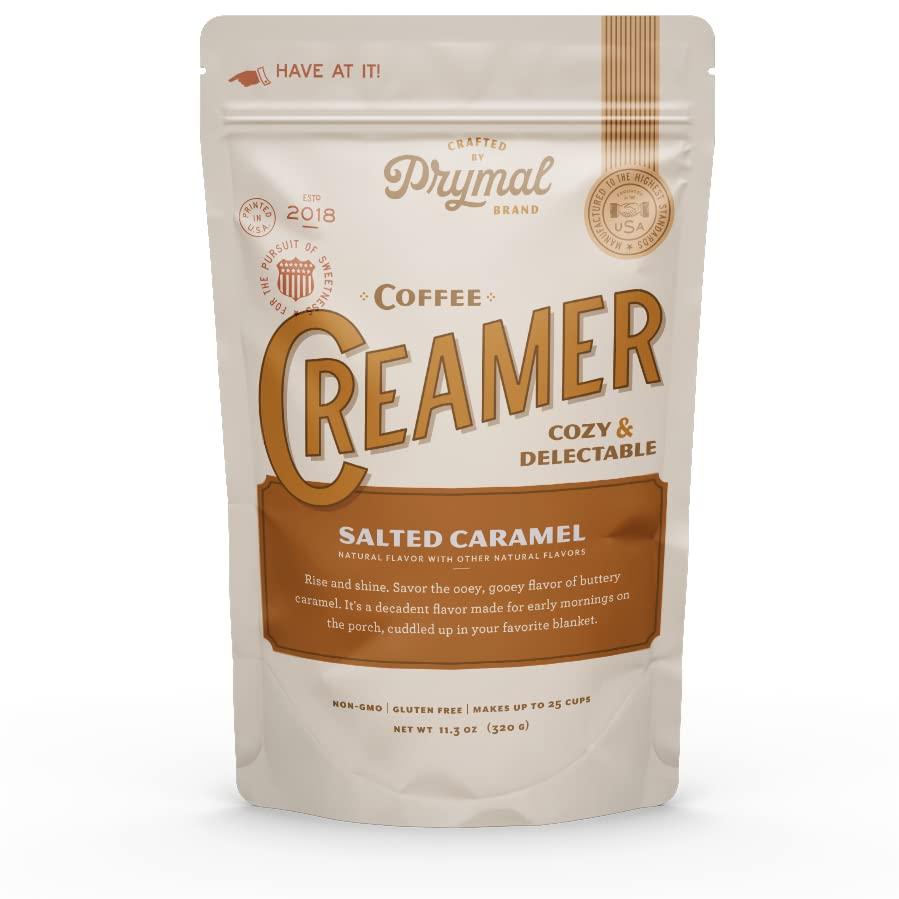 Brewing Bliss: Our Take on PRYMAL Salted Caramel Creamer