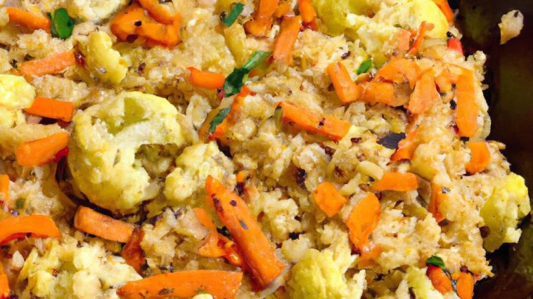 Keto Delight: Spiced Cauliflower Rice Stir-Fry for a Low-Carb 2025!