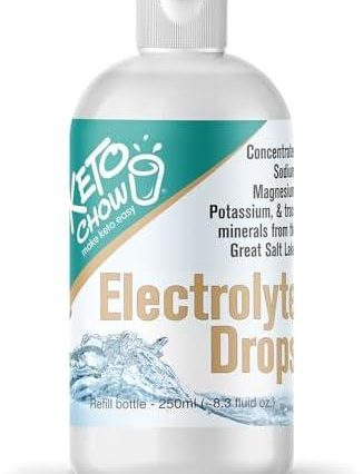 Staying Hydrated: Our Take on Keto Chow Electrolyte Drops