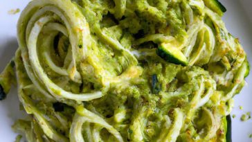 Delicious Keto-Friendly Zucchini Noodles with Avocado Pesto: A 2025 Twist on a Classic!