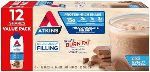 Fueling Our Days: A Review of Atkins Milk Chocolate Shakes