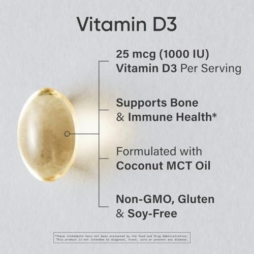 Unlocking Sunshine:⁣ Our Review of Sports Research D3 Softgels