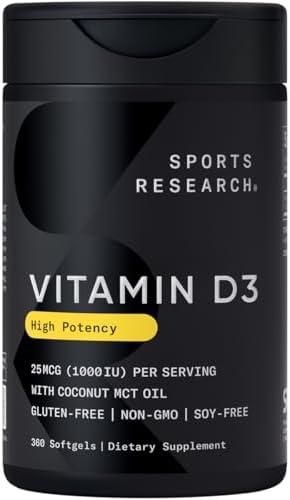 Unlocking Sunshine: Our Review of ⁤Sports ⁢Research ⁢D3 Softgels