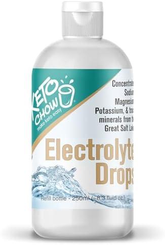 Staying Hydrated: Our Take on Keto Chow Electrolyte Drops