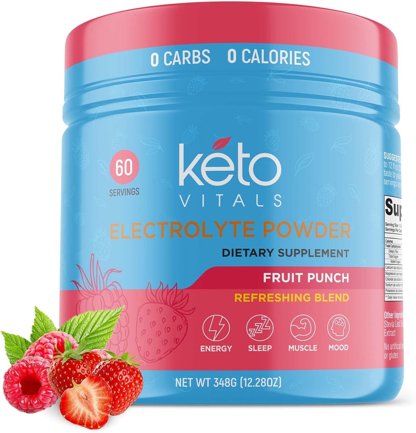 Boosting Our Keto Journey: A Dive into Keto Vitals Electrolytes